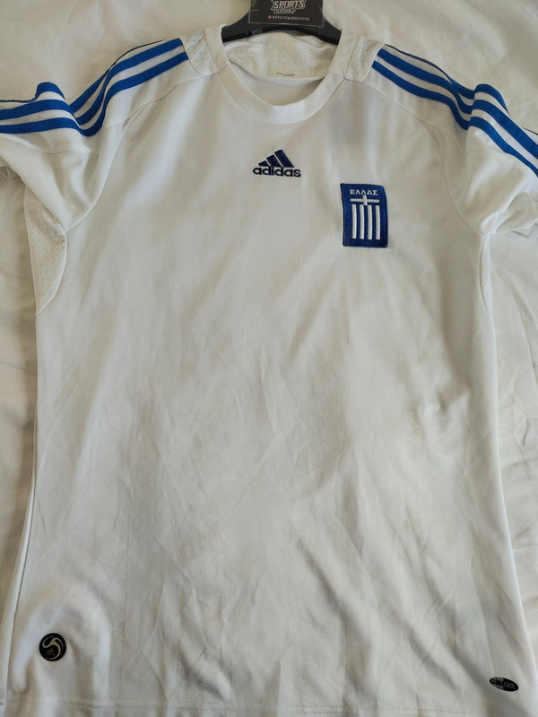 Greece Home Football Shirt 2008-2009 (M)