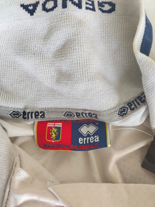 Genoa Calcio Long Sleeve Away Football Shirt 2001-2002 (L) 18