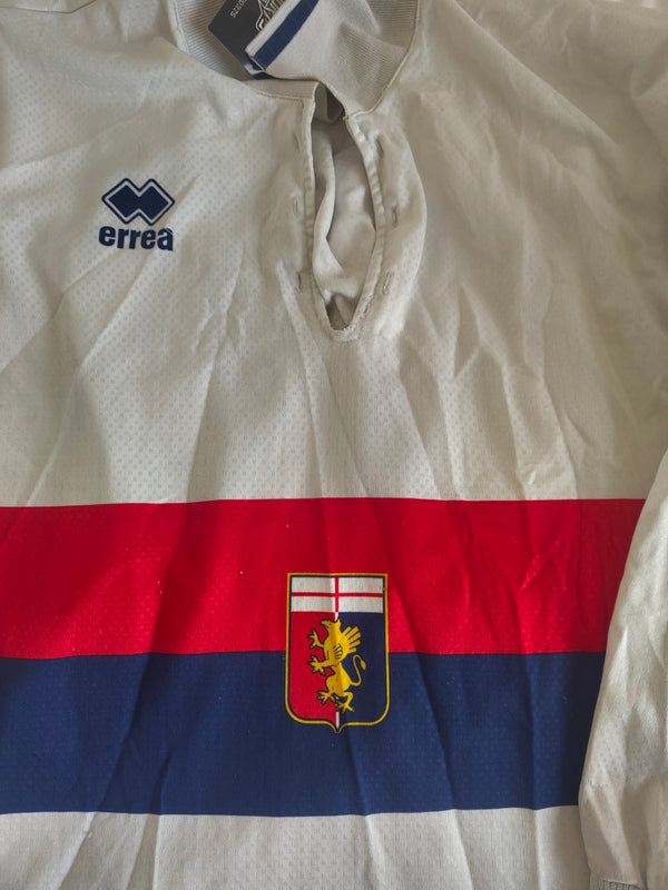 Genoa Calcio Long Sleeve Away Football Shirt 2001-2002 (L) 18