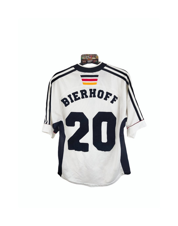 Germany Home Football Shirt 1998-2000 (S) #20 Bierhoff