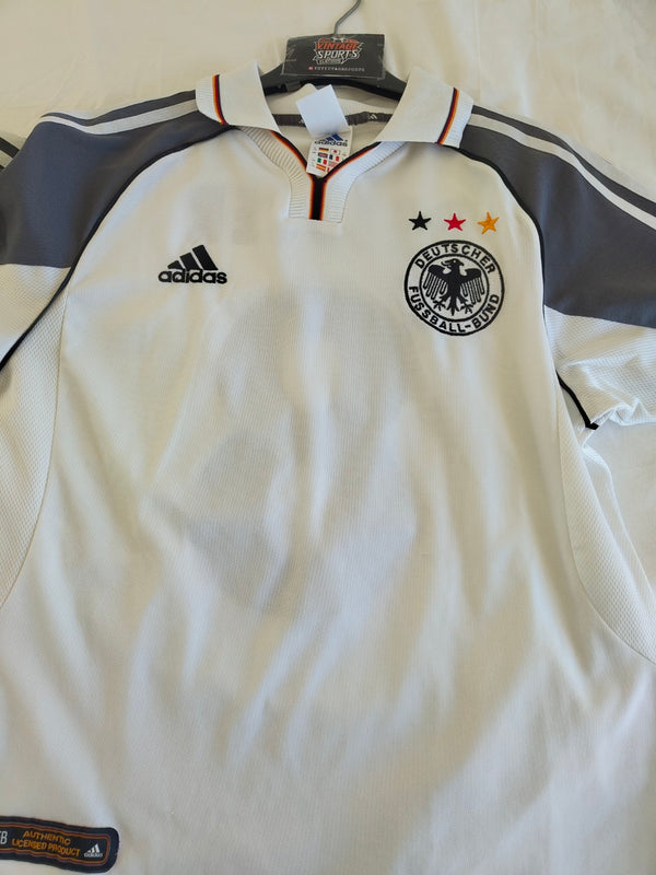 Germany Home Football Shirt 2000 (Youths) #8 Deisler