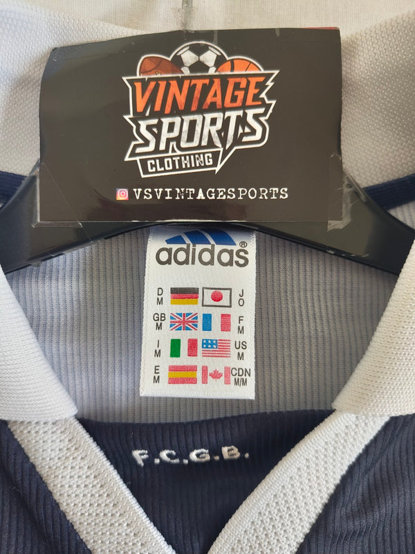 Girondins Bordeaux Home Football Shirt 1999-2000 (M) 26 Dugarry