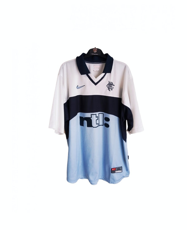 Glasgow Rangers FC Away Football Shirt 1999-2000 (XL)