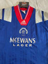 Glasgow Rangers FC Home Football Shirt 1992-1994 (XS)