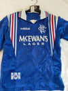 Glasgow Rangers FC Home Football Shirt 1996-1997 (S) #11 Laudrup