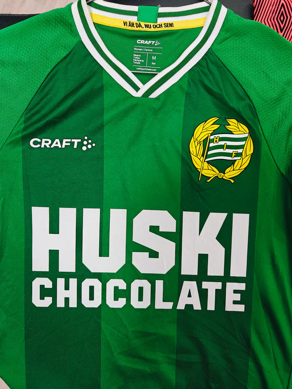 Hammarby IF Home Football Shirt 2021 (M Womens)
