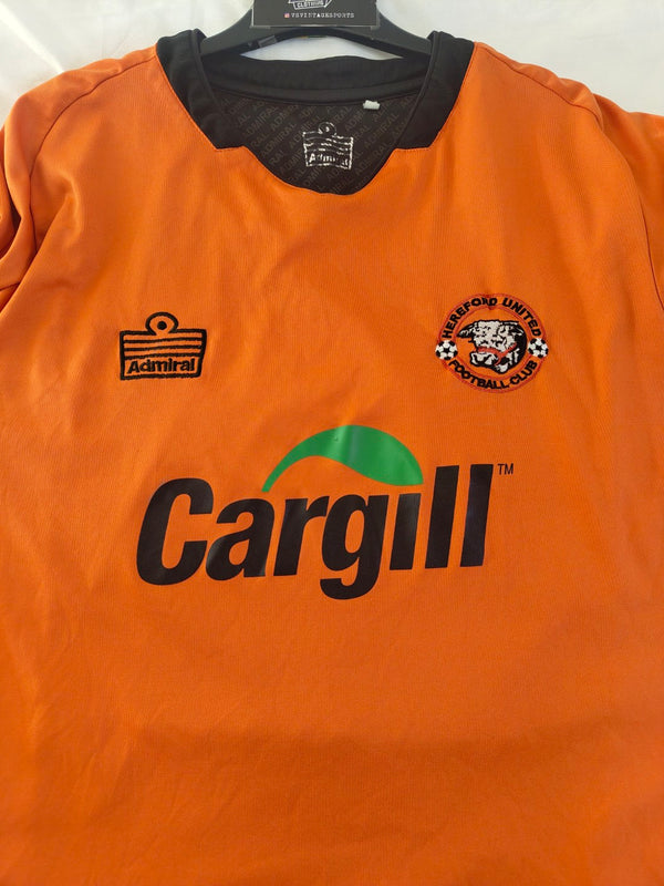 Hereford United FC away Football shirt 2009-2011 (L)