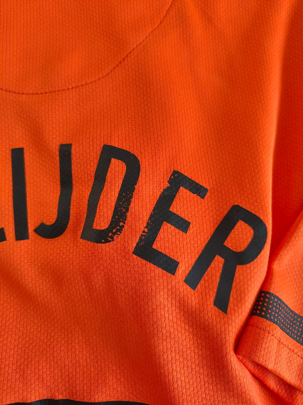 Netherlands Home Football Shirt 2010-2011 (S) 10 Sneijder