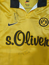 BVB Borussia Dortmund home football shirt 1998-2000 Signed by Butt and Tanko