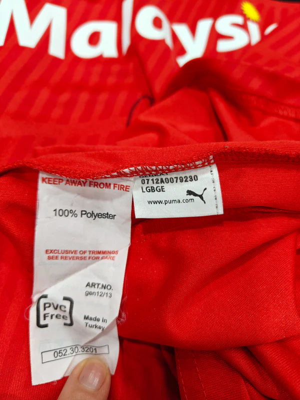 Cardiff City FC Signed Home Football Shirt 2012-2013 (XXL) Kevin McNaughton