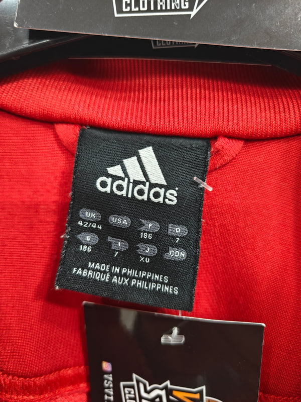 Adidas Tracksuit Track Top Jacket Red 2007 (L)