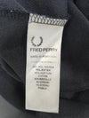 Fred Perry Tracksuit Track Top Jacket Red Black 2000s (M)
