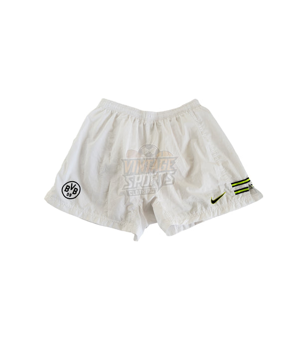BVB Borussia Dortmund away football shorts 1997-1998