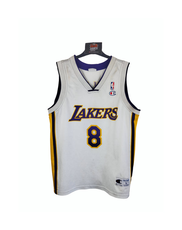 Los Angeles Lakers Away Basketball Jersey 1990s - 8 Kobe Bryant