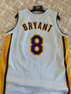 Los Angeles Lakers Away Basketball Jersey 1990s - 8 Kobe Bryant