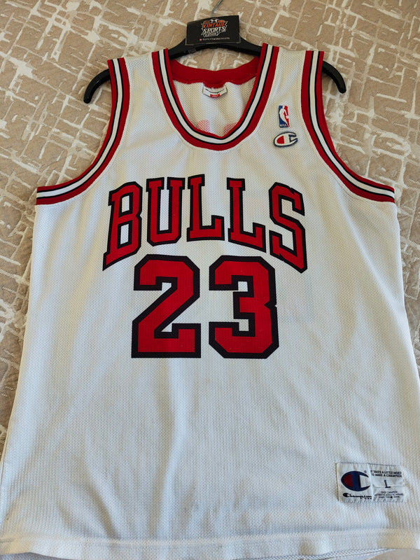Chicago Bulls Away Basketball Jersey 1990s - 23 Michael Jordan
