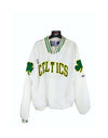 Boston Celtics NBA Warm Up Satin Jacket 1990s