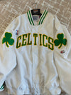 Boston Celtics NBA Warm Up Satin Jacket 1990s