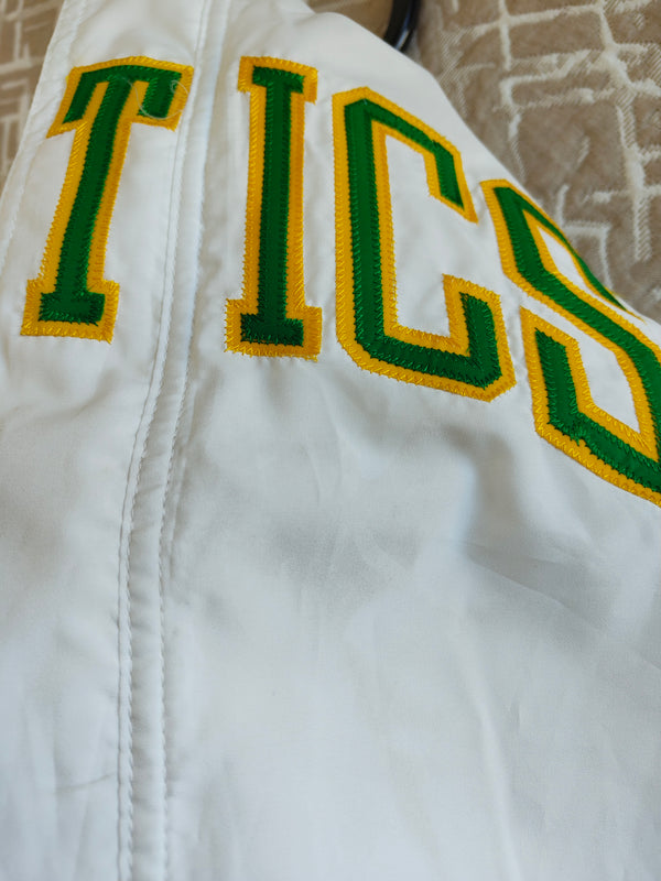 Boston Celtics NBA Warm Up Satin Jacket 1990s