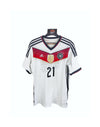Germany Home Football Shirt 2014 Number 21 Reus