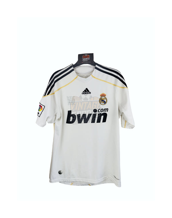 Real Madrid 2009-2010 Home Football Shirt