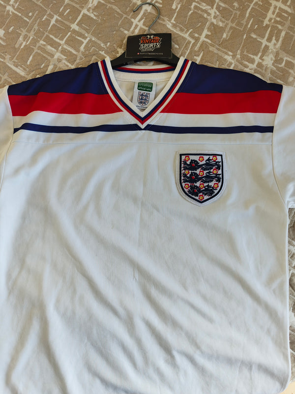 England Home Football Shirt 1982