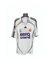 Real Madrid 2006-2007 Home Football Shirt 4 Sergio Ramos