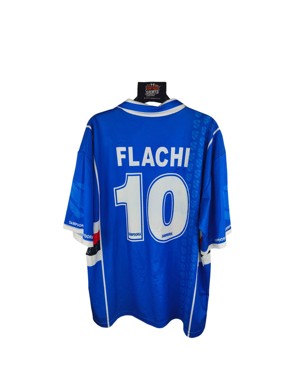 AC Sampdoria Fan Shirt Home Football Shirt 10 Flachi