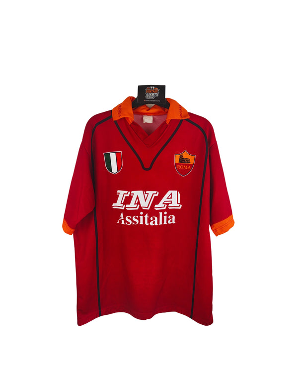 AS Roma Fan Shirt Home Football Shirt 9 Montella