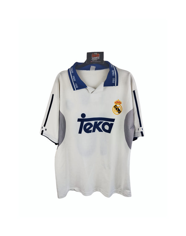 Real Madrid 2000-2002 Fan home Football Shirt  10 Figo