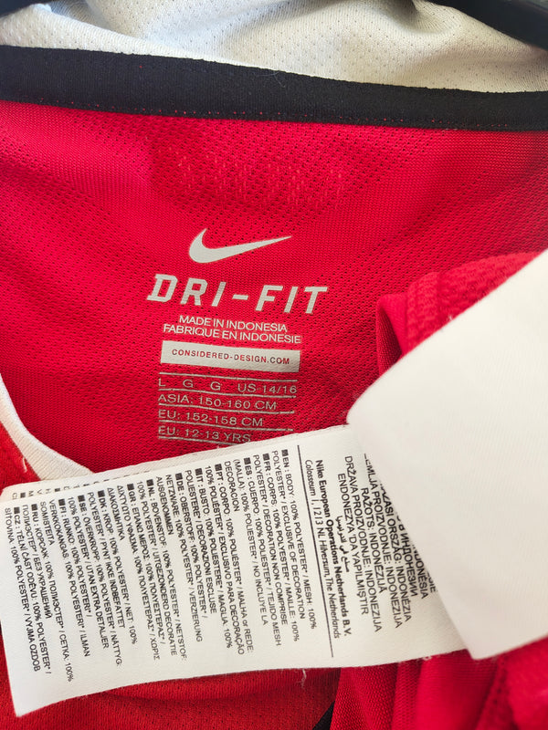 Manchester United 2010-2011 Home Football Shirt 14 Chicharito