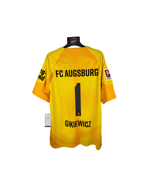 NEW FC Augsburg Goalkeeper Football Shirt 2022-2023 (L) #1 Gikiewicz