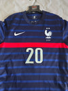 France Home Football Shirt 2020-2021 (M) 20 Conan