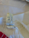 NEW Vintage Adidas Shorts 1980s White Red (Youths)