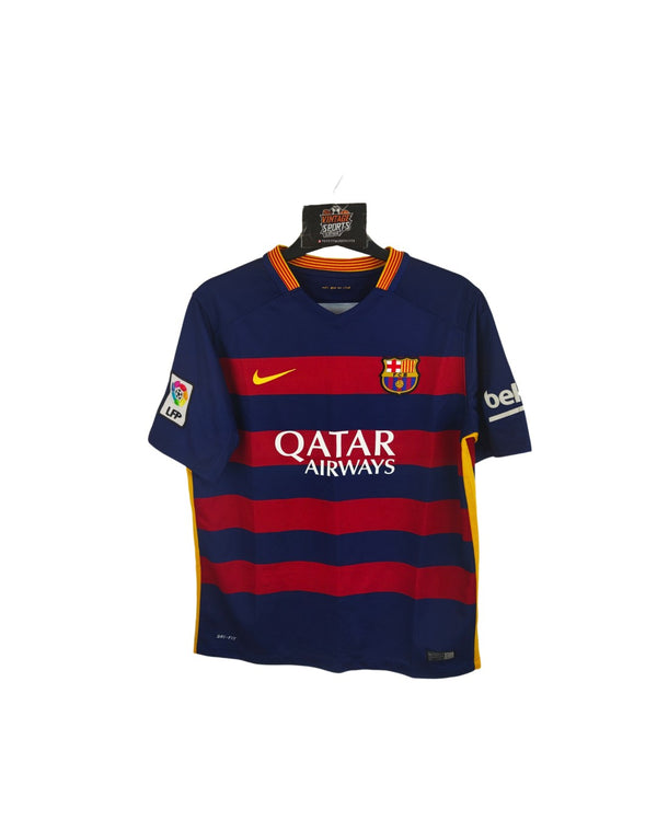 FC Barcelona Home  Football Shirt 2015-2016 (Youths)