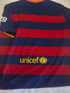 FC Barcelona Home  Football Shirt 2015-2016 (Youths)