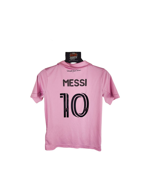 Inter Miami Home Football Shirt 2023-2024 (Kids) #10 Messi