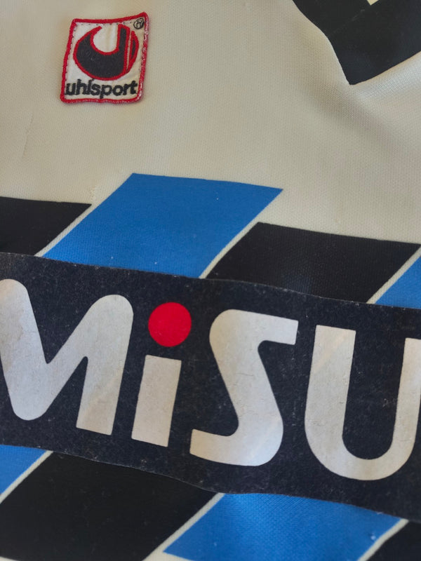 Inter Milan Long Sleeve Away Football Shirt 1990-1991 (M)