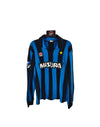 Inter Milan Long Sleeve Home Football Shirt 1984-1985 (S)