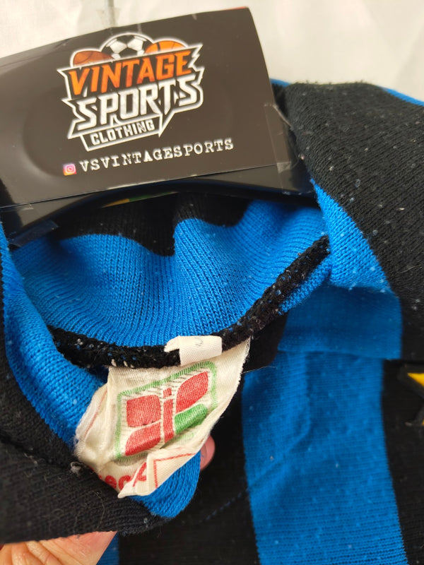 Inter Milan Long Sleeve Home Football Shirt 1984-1985 (S)