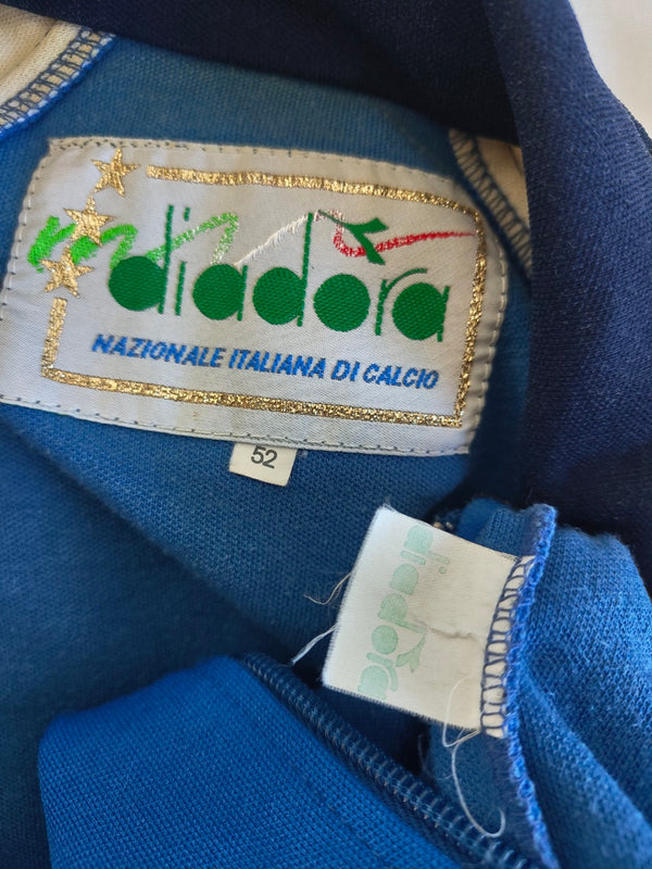 Italy Football Track Top Jacket 1990-1992 (L)