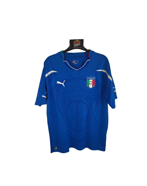 Italy Home Football Shirt 2010-2011 (L)