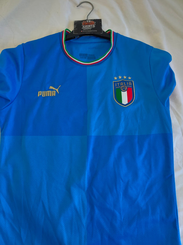 Italy Home Football Shirt 2022-2023 (S)