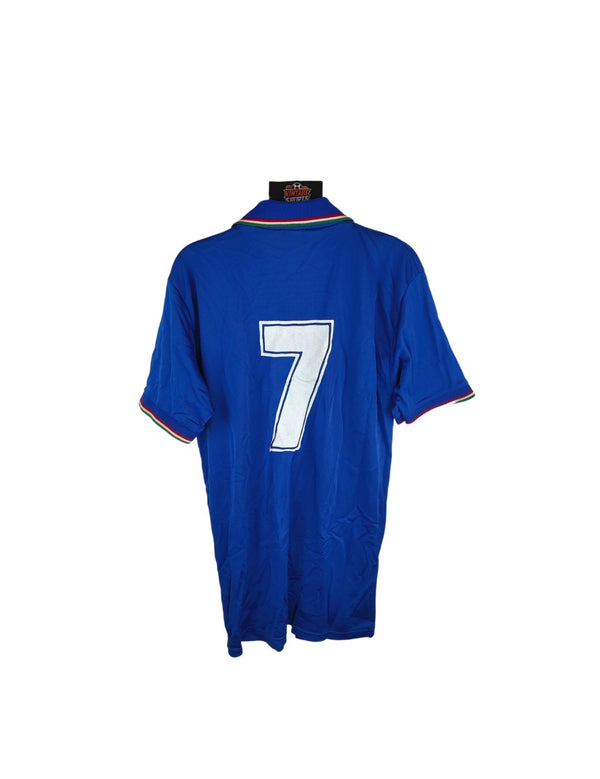 Italy Player Issue Home Football Shirt 1986-1990 (L) Number 7