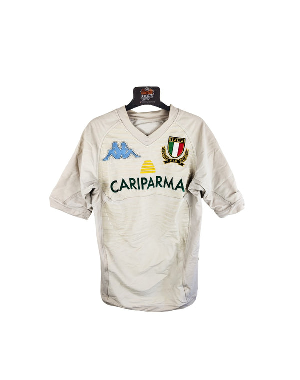 Italy Player Version Rugby Away Shirt 2011 (L)