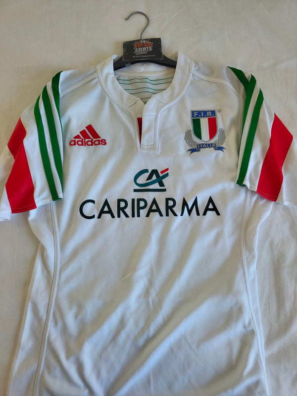 Italy Player Version Rugby Away Shirt 2013 (XL)