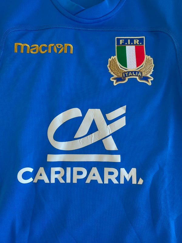 Italy Rugby Home Shirt 2017-2018 (L)