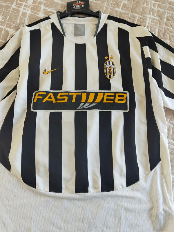 Juventus FC Home Football Shirt 2003-2004 (XXL)
