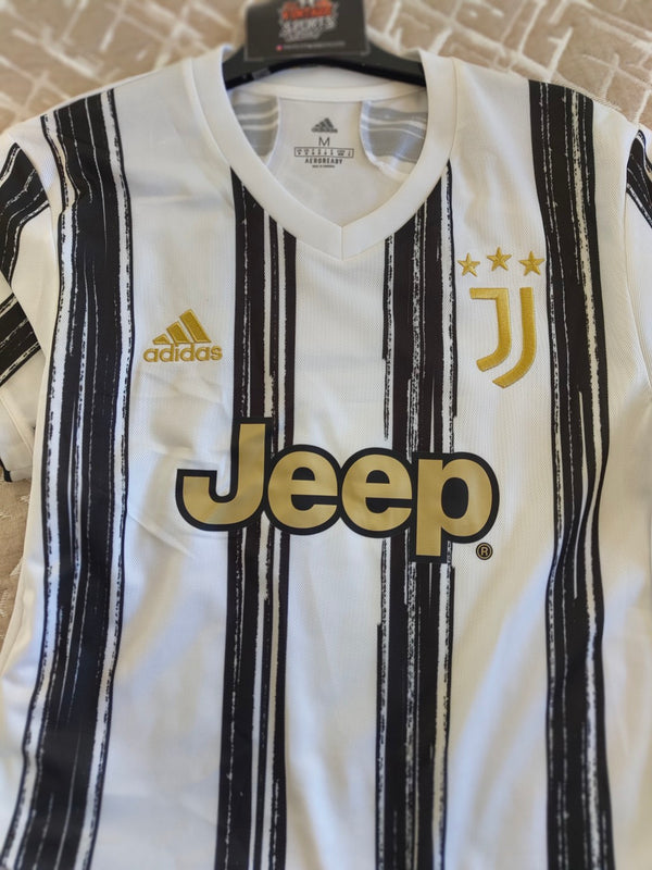Juventus FC Home Football Shirt 2020-2021 #7 Ronaldo