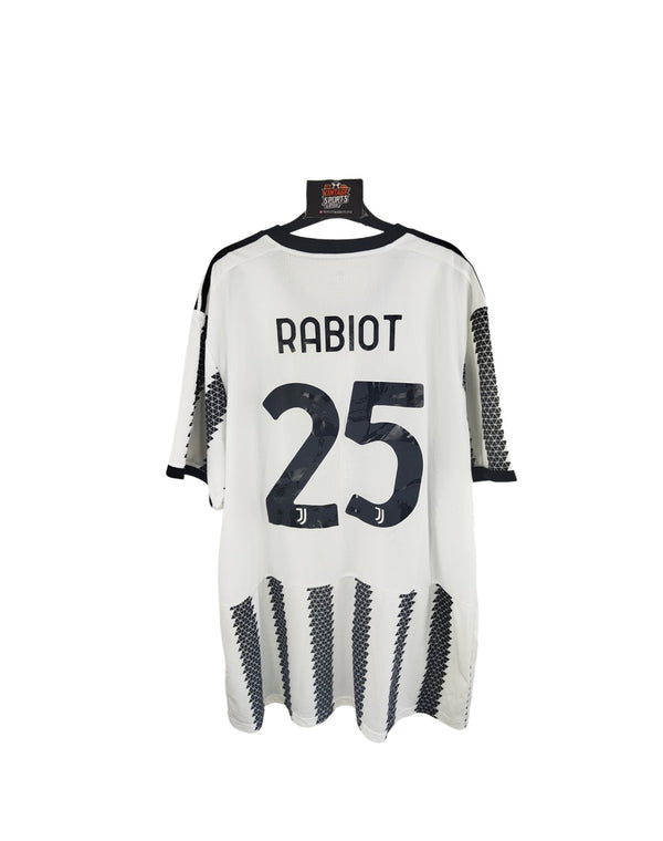 Juventus FC Home Football Shirt 2022-2023 - 25 Rabiot